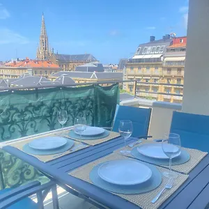  Apartamento Mikain Terrace Cathedral View With Free Parking & Air Cond